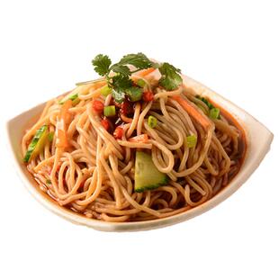 绿坝莜面速食面张家口特产凉拌免煮低脂莜麦方便面条粗粮泡面20袋