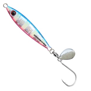 【小胖子】近海船钓远投匀收饵带亮片UV40g50g60g80g鲅鱼黄鲣炮弹