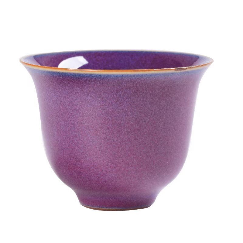 汝窑茶杯开片品茗杯陶瓷功夫茶杯茶杯