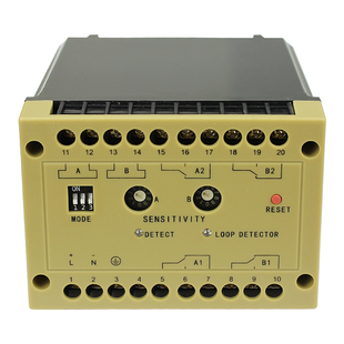 工业级车辆检测器道闸双路车检器地感线圈处理器控制器地感器大车