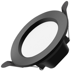 led筒灯5w7w12w18瓦射灯美式黑色天花灯嵌入式4寸开孔7.5 10公分