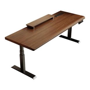 实木电竞桌子可升降工作台电动升降桌电脑桌学习桌书桌家用办公桌