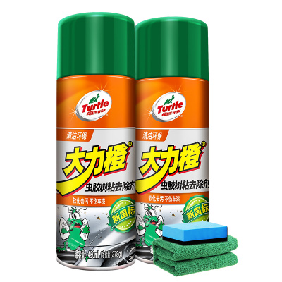 龟牌虫胶去除剂树胶清洗漆面去污