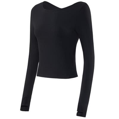 SKYHAND长袖吸湿高弹修身健身服