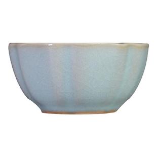 汝州原产地大观汝瓷茶具 六方杯一级品朱家汝窑 玛瑙入釉朱法喜