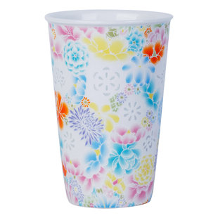 马克杯高颜值2026新款景德镇万花玲珑高温白瓷可乐杯大容量伴手礼