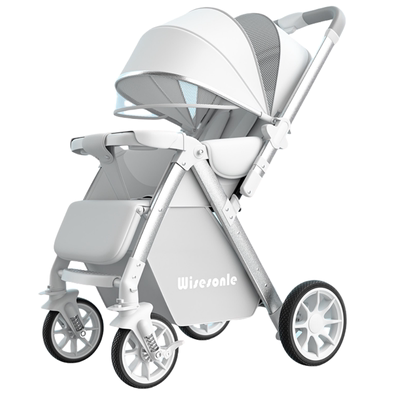 德国高景观婴儿推车可坐可躺折叠双向婴儿车宝宝手推车0到3岁伞车