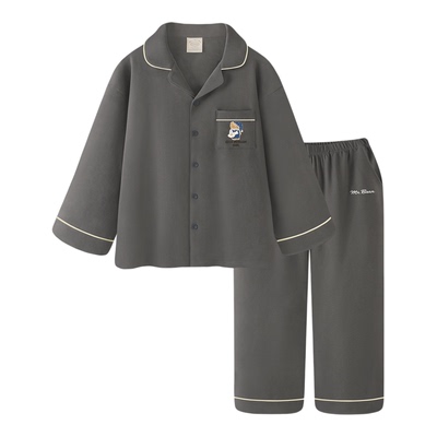 男士睡衣四季通用纯棉长袖家居服