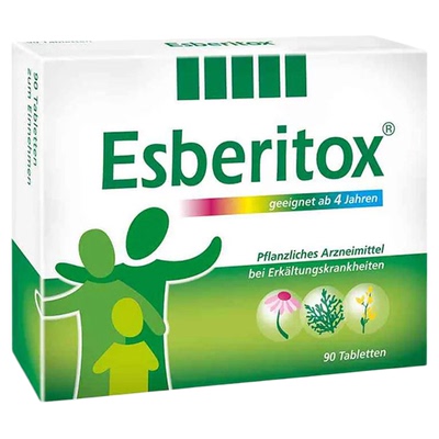 【德国HA大药房】Esberitox施保利通流感伤风寒药90片抗病毒流感
