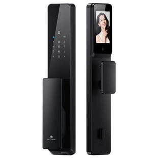 德施曼智能门锁指纹锁密码锁家用入户门防盗门锁小嘀Q2F(下摄版）