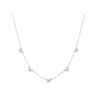 ARSIS银饰幸运符号星悦蝴蝶锁骨链轻奢脖颈项链新款节日礼物