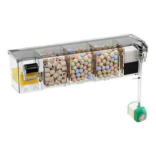 鱼缸过滤器净水循环三合一滴流盒过滤制氧一体机循环水泵壁挂小型