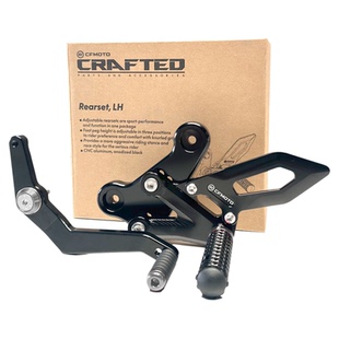 cfmoto春风675sr升高脚踏 官方改装件竞技脚踏板刹车踏杆脚蹬支架