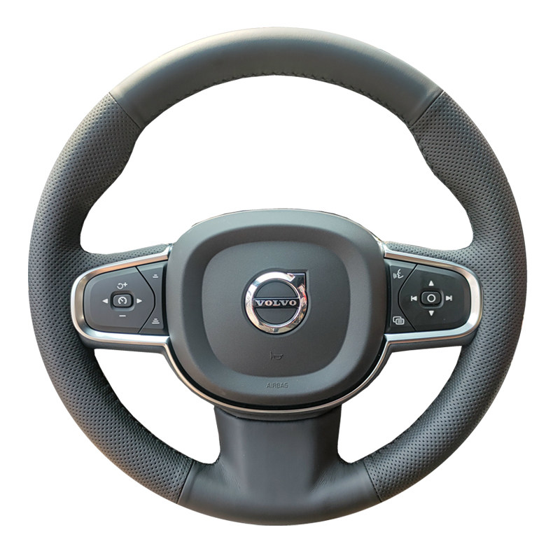 沃尔沃XC60专车专用手缝方向盘套