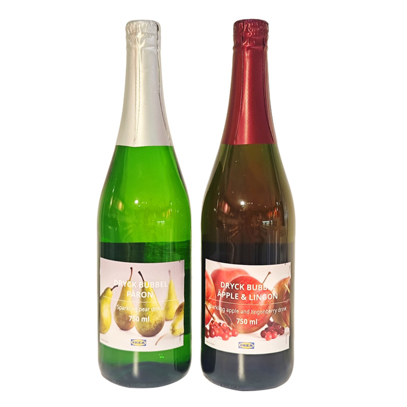 宜家梨味苹果越桔果汁型碳酸饮料