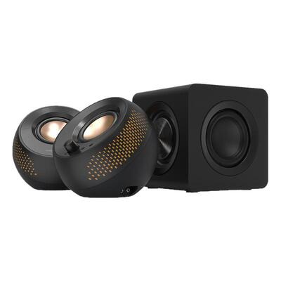 创新 低音炮RGB灯光音箱桌面电脑音响大音量蓝牙5.3家用游戏音乐