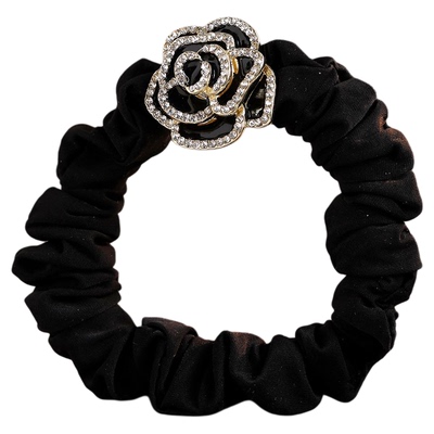 网红山茶花小肠发圈头绳