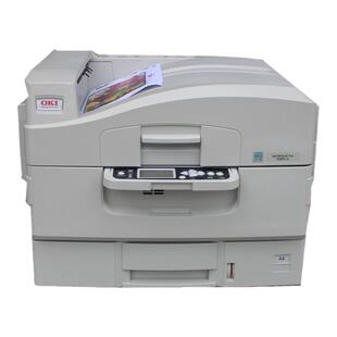 oki c920 c8432w酒瓶玻璃T恤激光镂空AB转印纸白墨光油五色打印机