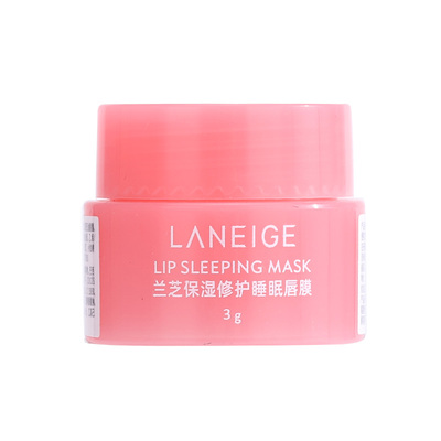 韩国Laneige兰芝唇膜小样3g 淡化唇纹去死皮补水保湿护理滋润唇膏