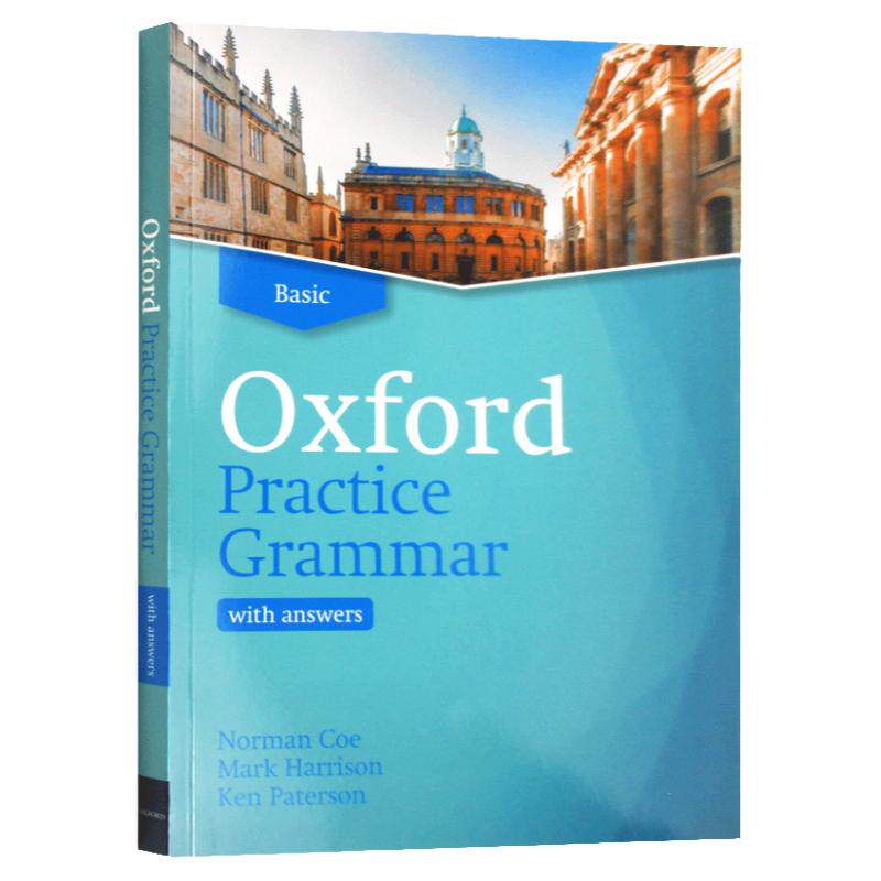 牛津英语实用语法教材 初级 OUP Oxford 英文原版 Oxford Practice Grammar Basic with Key 进口英语语法学习工具书含在线资源