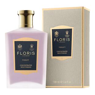 Floris浓缩香氛漱口精华100ml玫瑰花香清新口气持久留香漱口水