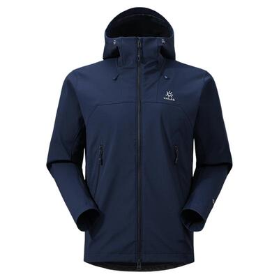 KAILAS凯乐石M8IC-MAX连帽软壳外套GTX防风加绒保暖户外登山男款