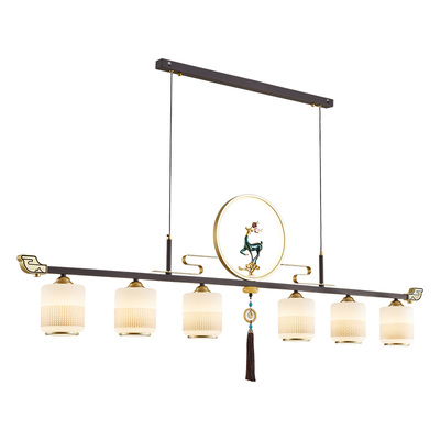 新中式餐厅灯茶室吊灯中国风禅意