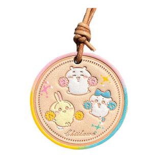 chiikawa包包精致小挂件手作皮质钥匙扣挂件包包皮革植鞣牛皮挂件