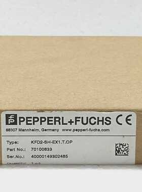 PEPPERL  FUCHS KFD2-SH-EX1.T.OP SWITCH AMPLIFIER 70100833