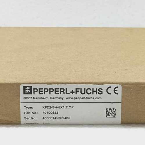 PEPPERL  FUCHS KFD2-SH-EX1.T.OP SWITCH AMPLIFIER 70100833