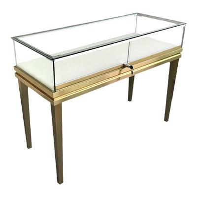 不锈钢玻璃珠宝展示柜