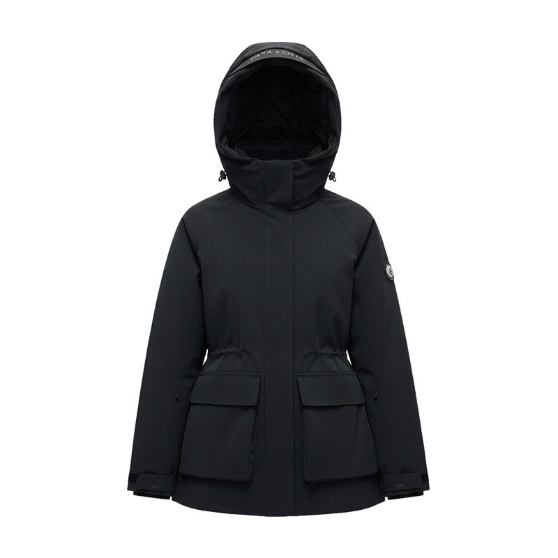 羽绒服女款冬季户外滑雪服派克服