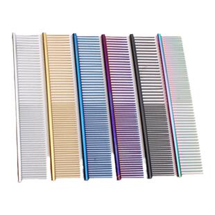 宠物梳子短毛猫咪开结去浮毛神器猫梳长毛狗狗直排梳狗梳泰迪博美