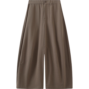 【商场同款】播26夏新品O型松弛感休闲宽松阔腿裤女BDT2KD2901