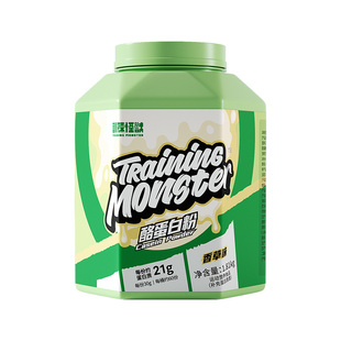 UP训练怪兽酪蛋白粉睡前训练补剂健身运动缓释乳清蛋白粉