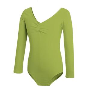 儿童舞蹈服女练功服秋冬芭蕾舞体服拉丁舞长袖形体套装女童体操服