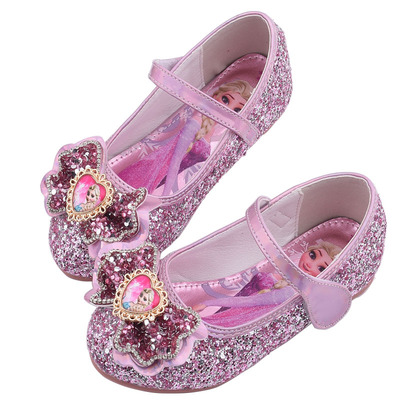爱莎公主鞋女童鞋子表演舞蹈鞋