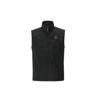 【90白鸭绒】比音勒芬秋冬男休闲简约百搭四面弹立领羽绒马甲外套