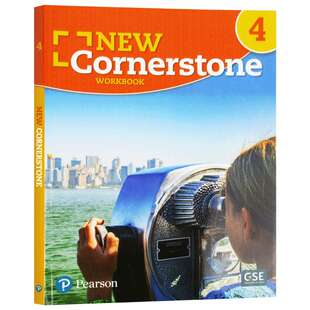 美国ESL综合小学教材练习册 第4级 New Cornerstone Grade 4 Workbook 英文原版教辅书 培生小学练习册 英文版进口书 Pearson