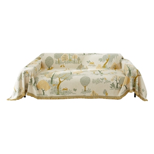 2026新款雪尼尔沙发垫四季通用新款沙发盖布巾全盖套罩防猫抓坐垫