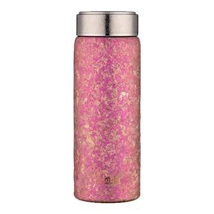 希诺纯钛保温杯2025新款女士钛杯便携高档养生水杯钛晶焖泡茶杯子