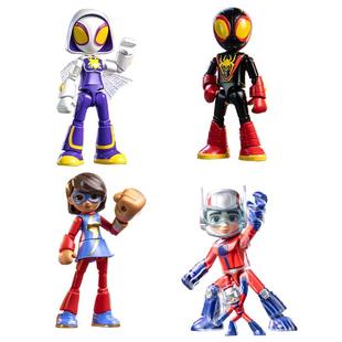 蜘蛛侠和他的神奇伙伴第3弹布鲁可积木人漫威钢铁侠男孩手办玩具8