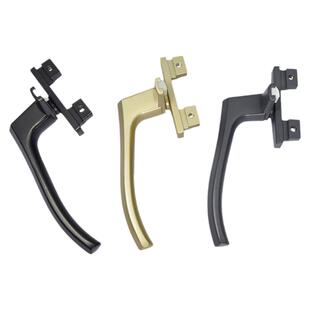 超大款50孔距加厚实心七字执平开窗执手外开窗户锁窗器上悬窗拉手