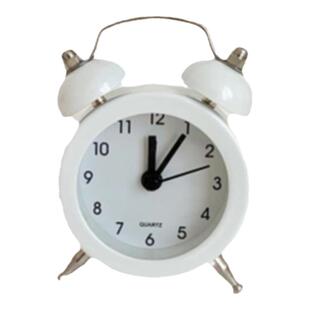 小闹钟迷你ins简约金属复古小型桌面闹钟学生用计时便携拍照道具