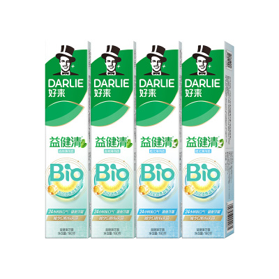 好来双重薄荷清然牙膏清新