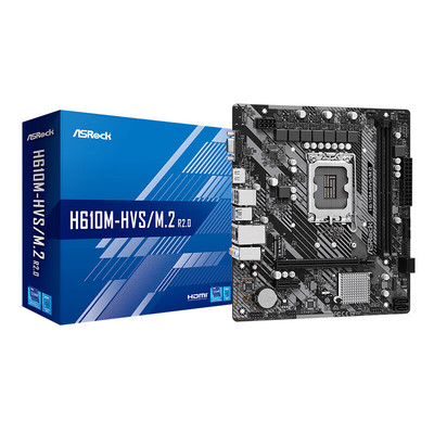 华擎H610M-HVS/M.2-R2.0主板D4