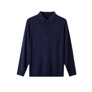 SEASONMARK16微米绵羊毛打底衫休闲百搭商务保暖毛衣长袖毛衫冬男