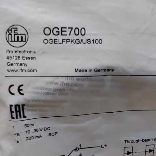 议价IFM OGE380 OGE500 OGE503 OGE700 OGE701 全新原装正品易福
