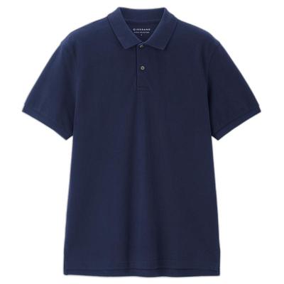 Giordano短袖纯棉珠地POLO纯色
