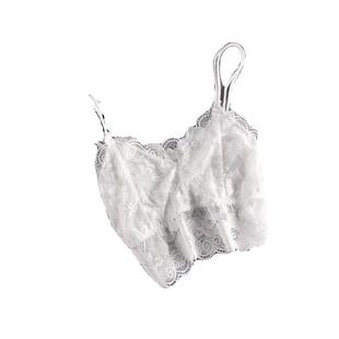 韩版防走光短款打底吊带上衣内衣蕾丝花边裹胸抹胸带胸垫背心女士